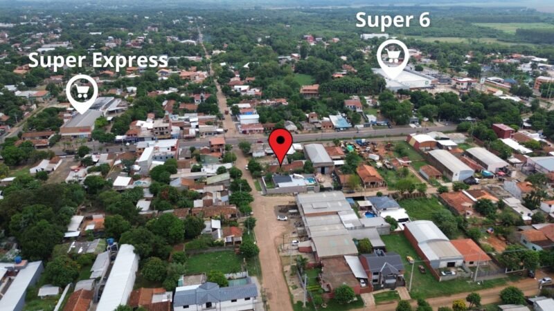 Vendo casa a 50 mts de Ruta 8 Villarrica