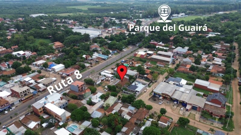 Vendo casa a 50 mts de Ruta 8 Villarrica